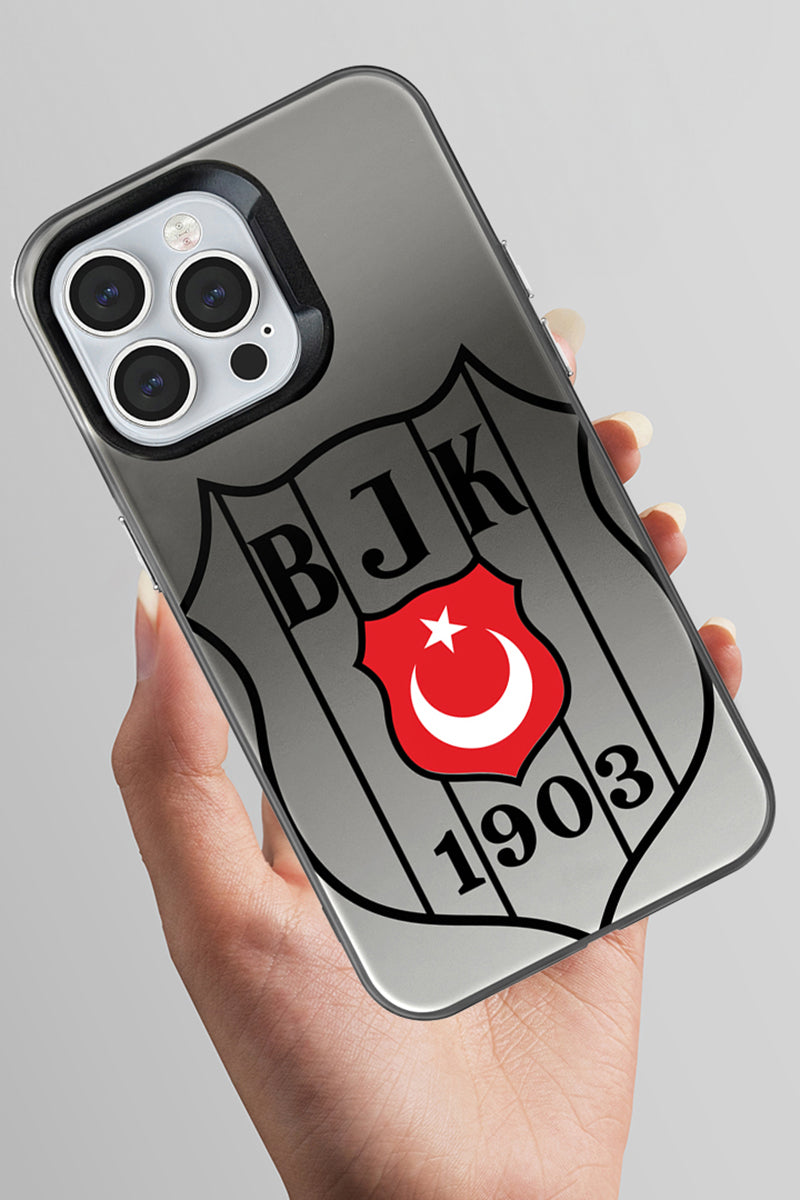 Beşiktaş Büyük Arma Bayrak Premium Telefon Kılıfı