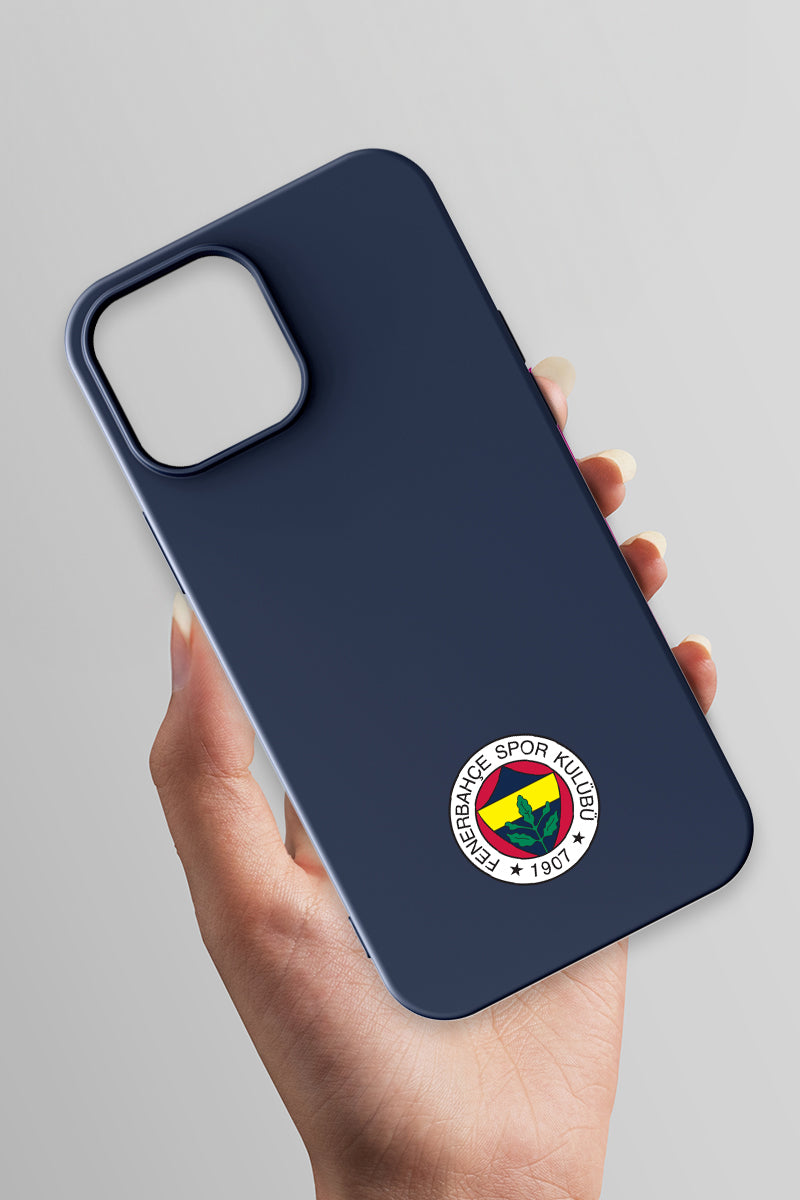 Fenerbahçe Arma Lacivert Silikon Telefon Kılıfı