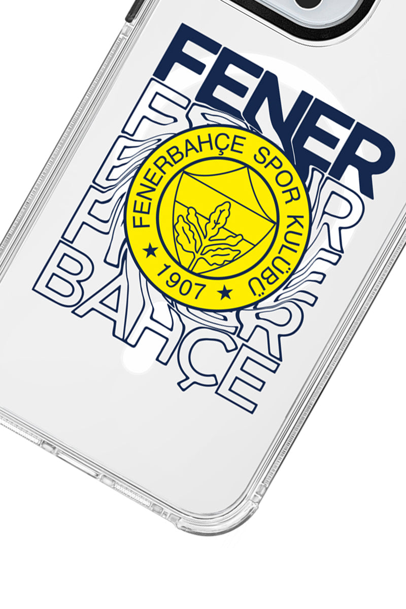 Fenerbahçe Dalgalı Arma MagSafe Telefon Kılıfı
