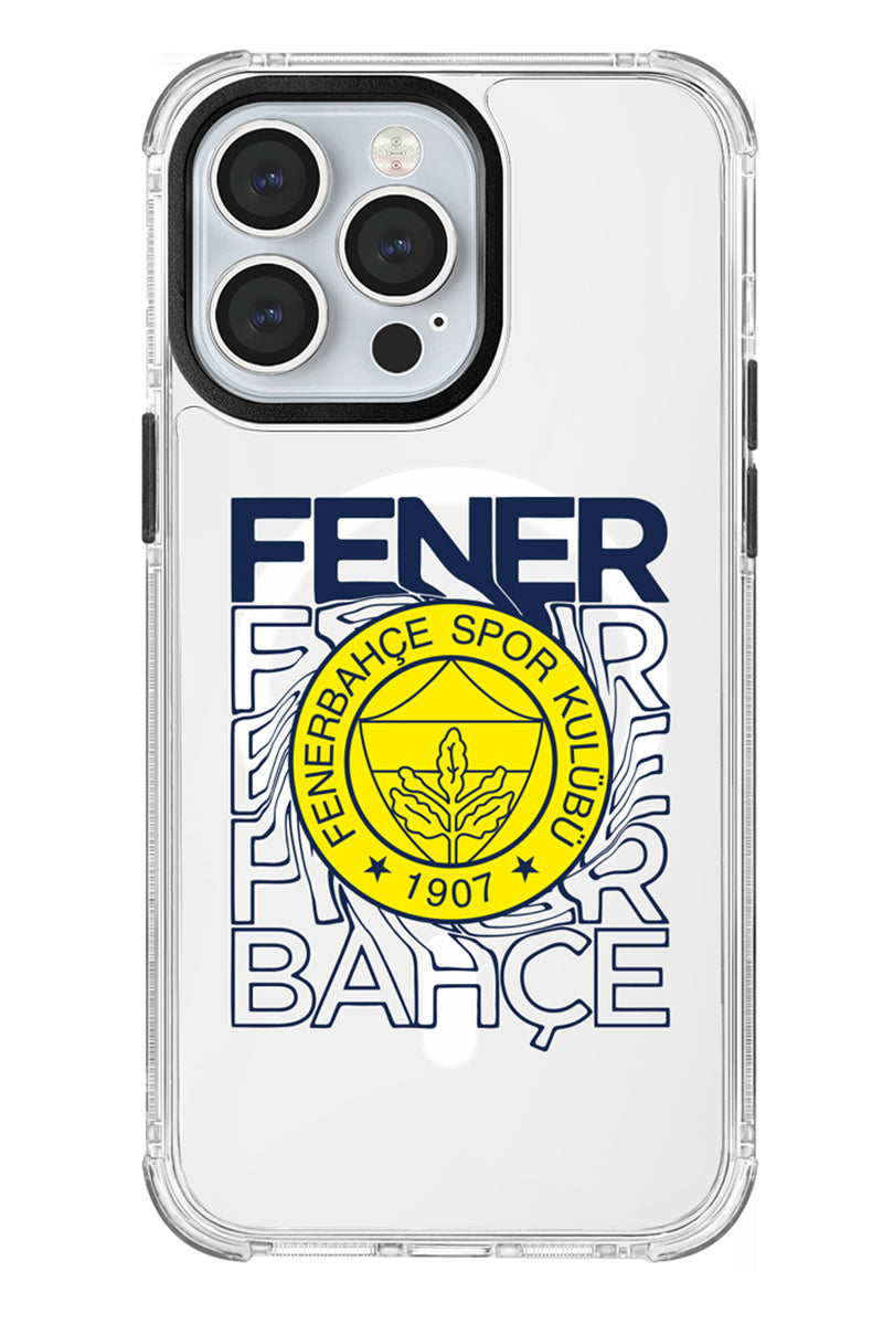 Fenerbahçe Dalgalı Arma MagSafe Telefon Kılıfı