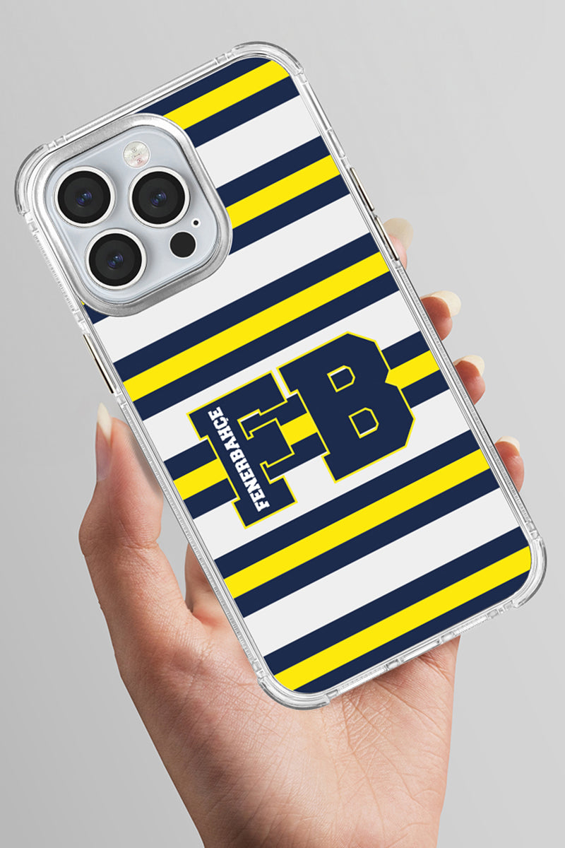 Fenerbahçe Kolej Çizgili Telefon Kılıfı