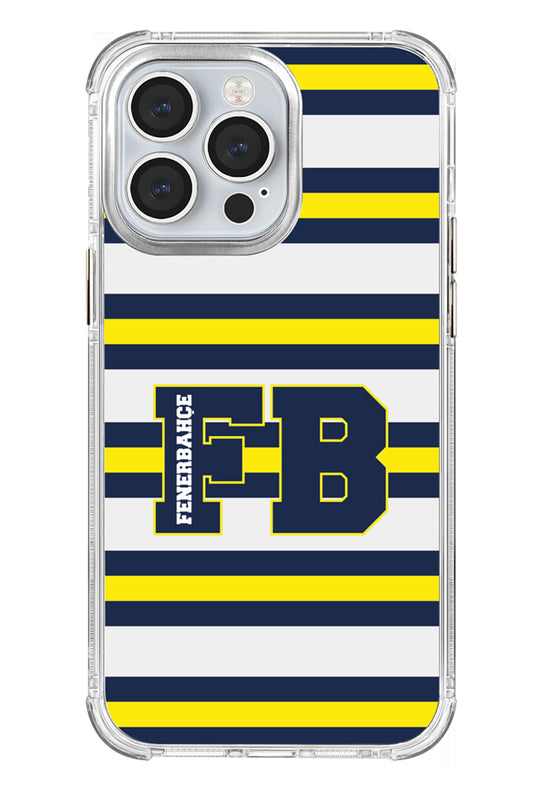 Fenerbahçe Kolej Çizgili Telefon Kılıfı
