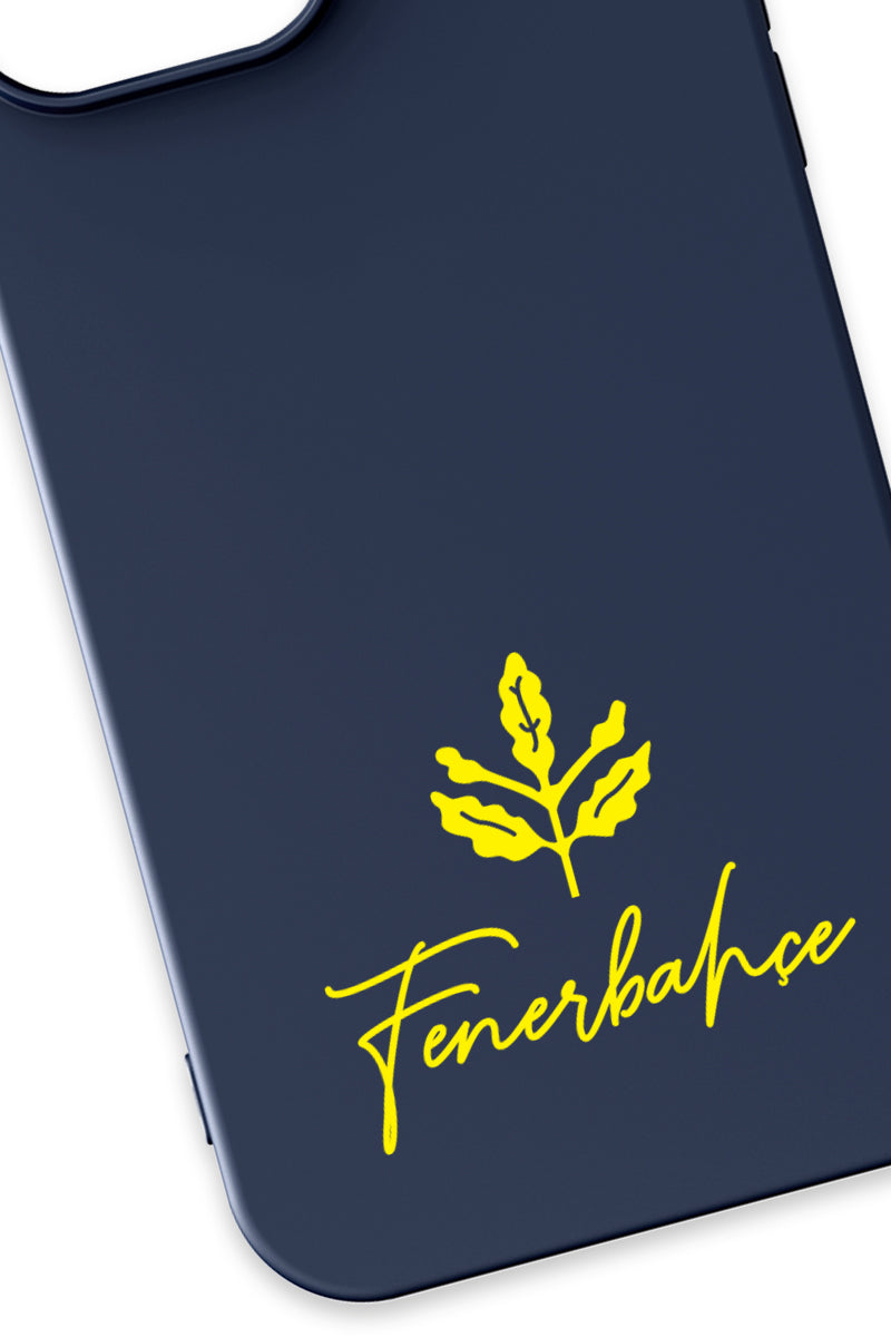 Fenerbahçe Palamut Lacivert Silikon Telefon Kılıfı