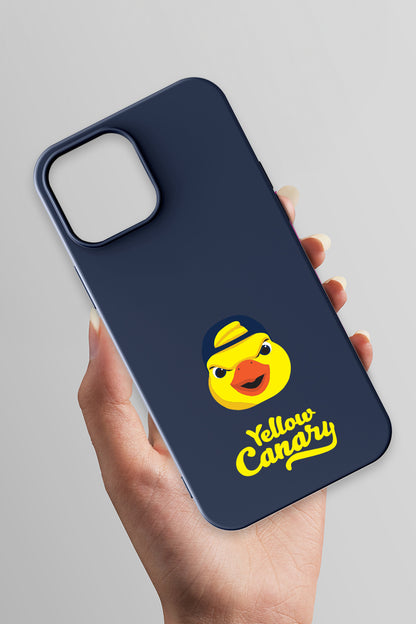 Fenerbahçe Yellow Canary Lacivert Silikon Telefon Kılıfı