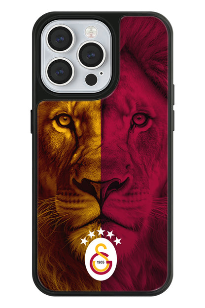 Galatasaray 5 Yıldız Parçalı Aslan Telefon Kılıfı