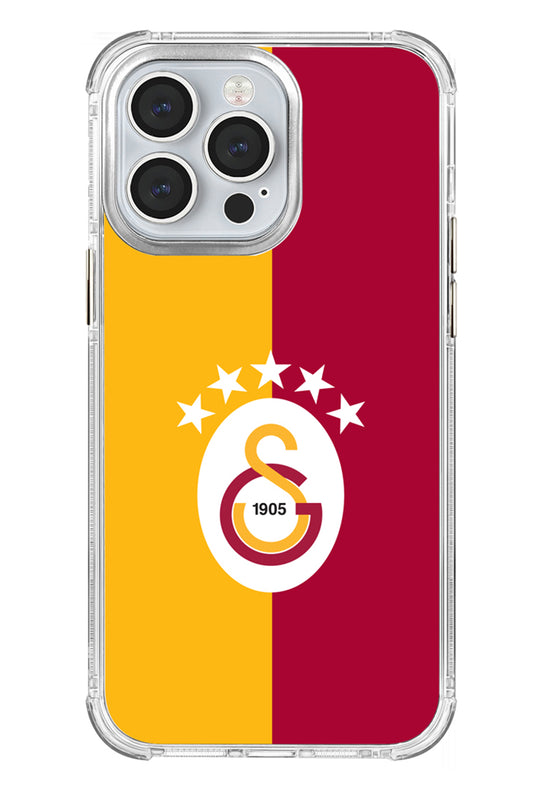 Galatasaray 5 Yıldız Parçalı Bayrak Telefon Kılıfı