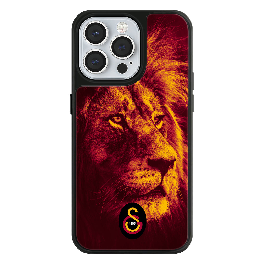 Galatasaray Enerji Aslan Cam Telefon Kılıfı