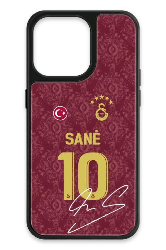 Galatasaray Leroy Sane 3. Forma İmzalı Cam Telefon Kılıfı