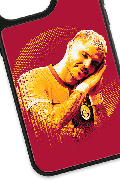 Galatasaray Mauro Icardi Uyku Cam Telefon Kılıfı