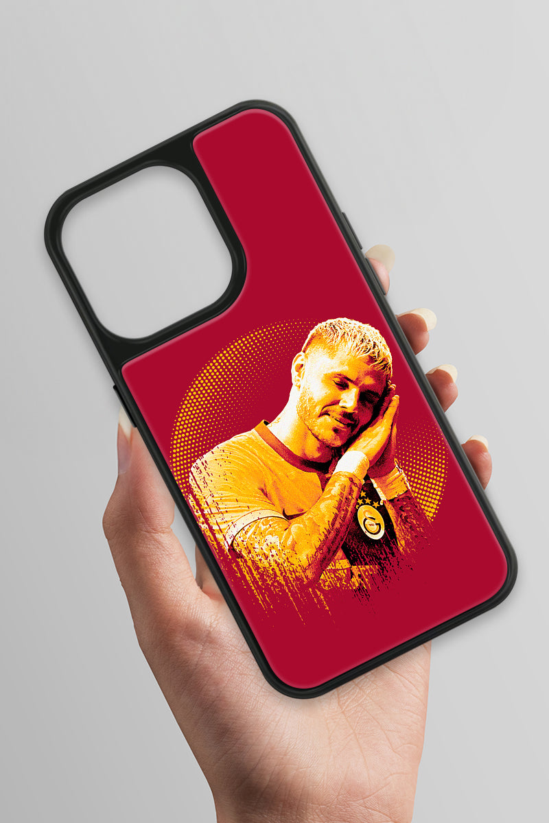 Galatasaray Mauro Icardi Uyku Cam Telefon Kılıfı