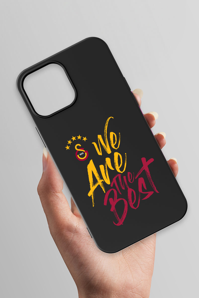 Galatasaray We Are The Best Siyah Silikon Telefon Kılıfı