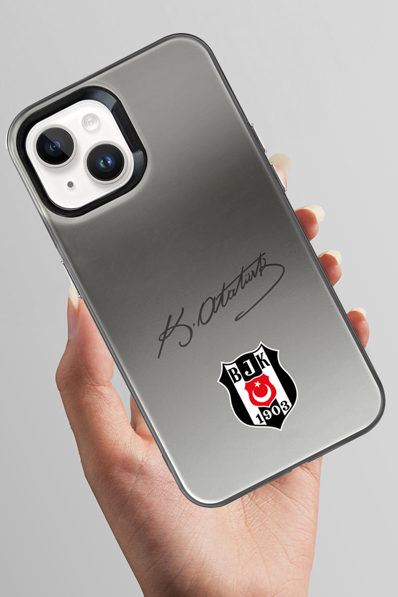 Beşiktaş ATA İmza Arma Premium Telefon Kılıfı