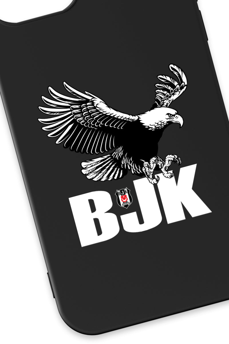 Beşiktaş Kartal BJK Siyah Silikon Telefon Kılıfı