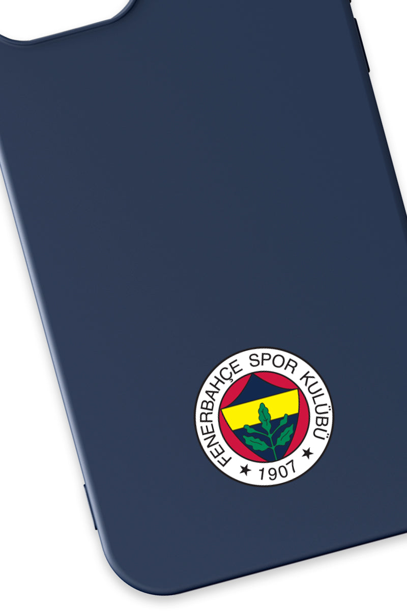 Fenerbahçe Arma Lacivert Silikon Telefon Kılıfı
