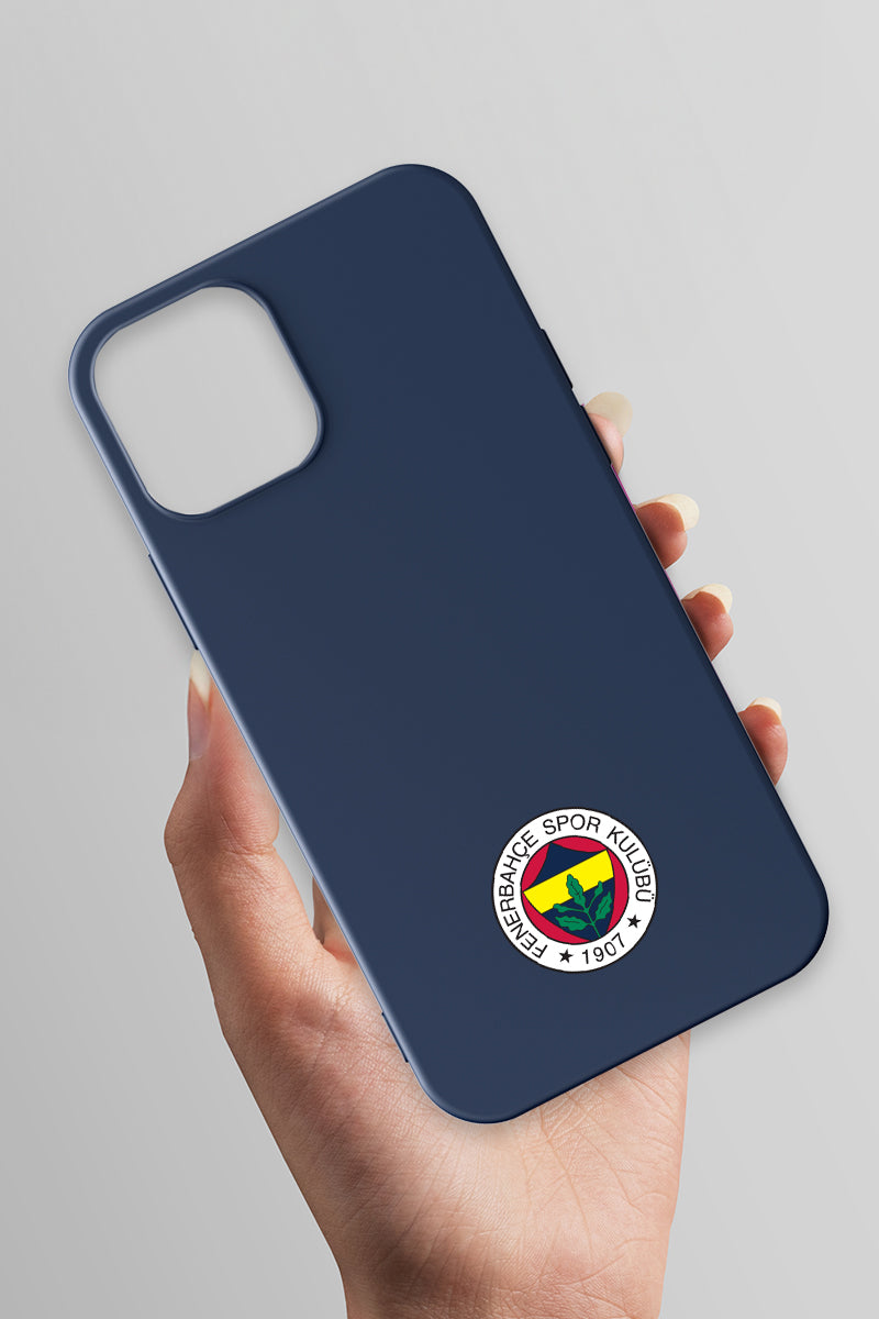 Fenerbahçe Arma Lacivert Silikon Telefon Kılıfı