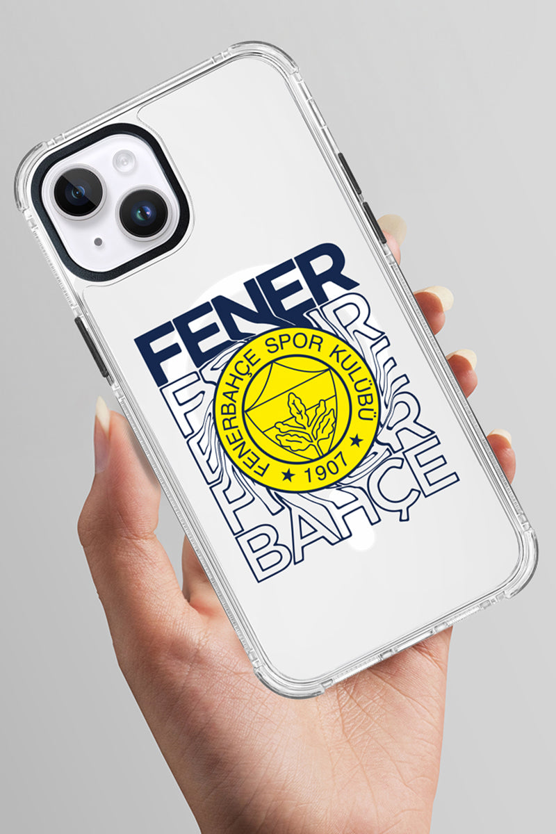 Fenerbahçe Dalgalı Arma MagSafe Telefon Kılıfı