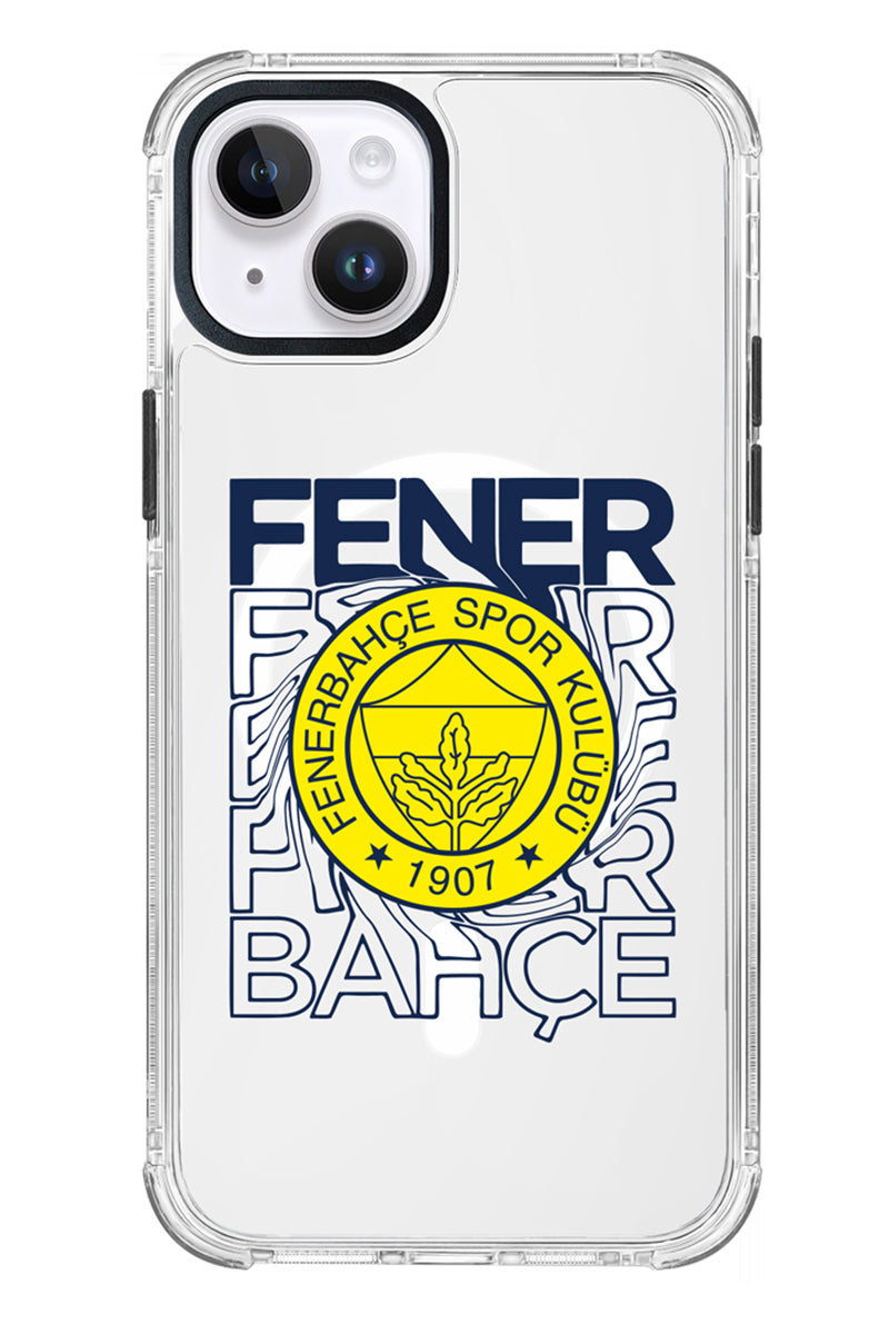 Fenerbahçe Dalgalı Arma MagSafe Telefon Kılıfı