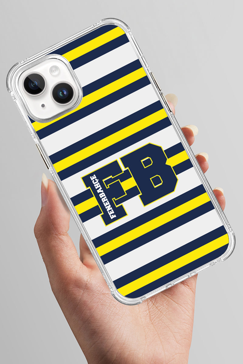 Fenerbahçe Kolej Çizgili Telefon Kılıfı