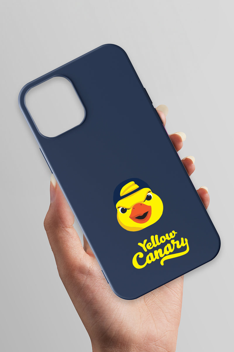 Fenerbahçe Yellow Canary Lacivert Silikon Telefon Kılıfı