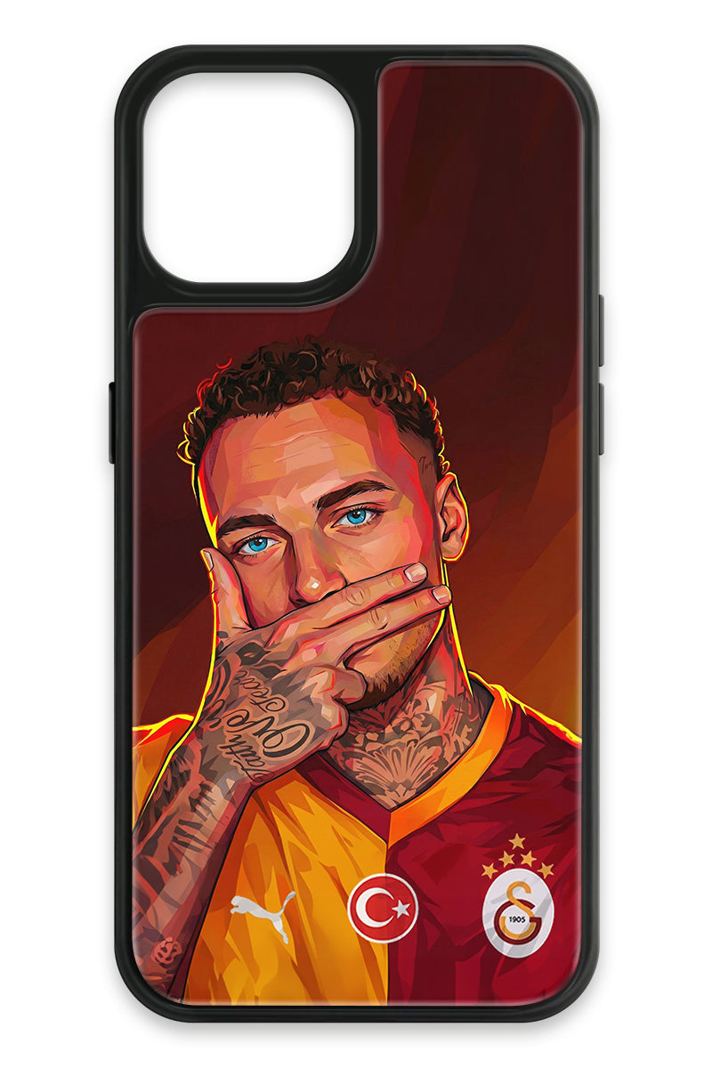 Galatasaray Noa Lang Gol Sevinci Cam Telefon Kılıfı