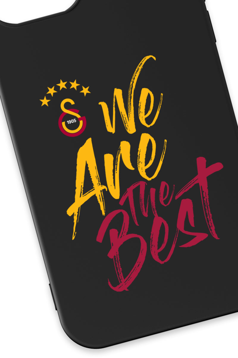 Galatasaray We Are The Best Siyah Silikon Telefon Kılıfı