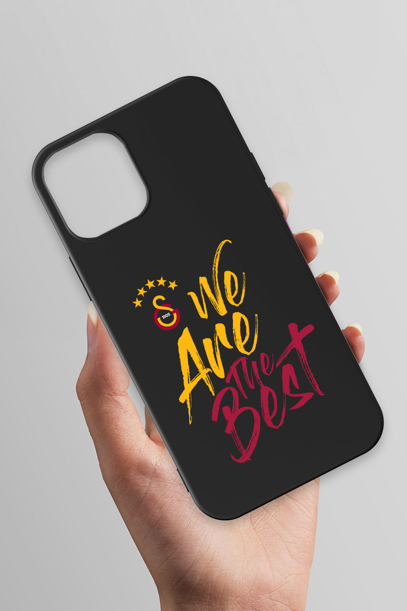 Galatasaray We Are The Best Siyah Silikon Telefon Kılıfı