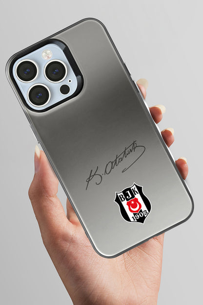 Beşiktaş ATA İmza Arma Premium Telefon Kılıfı
