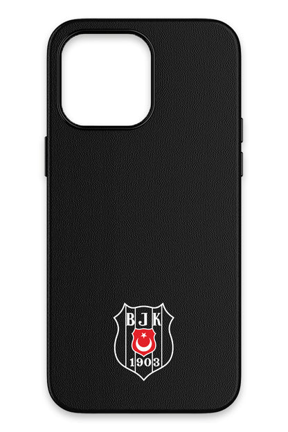 Beşiktaş Bayrak Arma Deri Magsafe Telefon Kılıfı