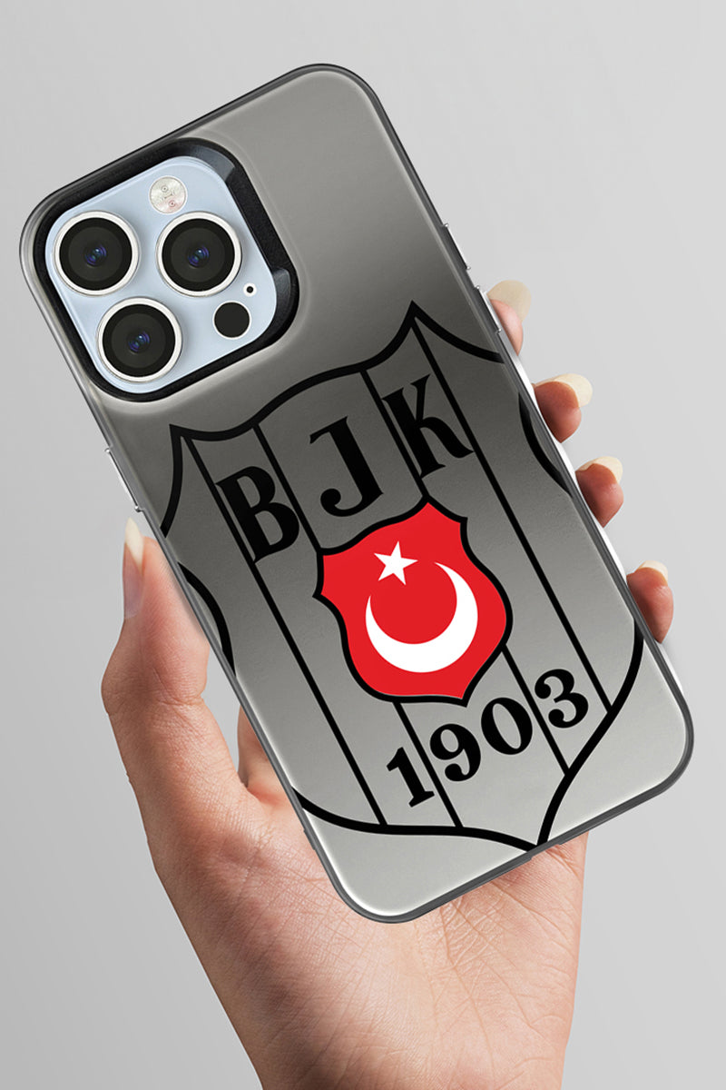 Beşiktaş Büyük Arma Bayrak Premium Telefon Kılıfı