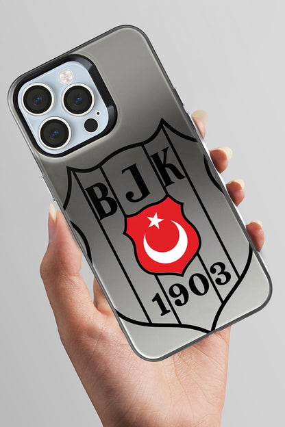 Beşiktaş Büyük Arma Bayrak Premium Telefon Kılıfı
