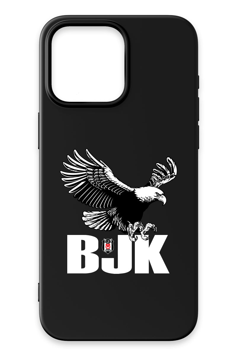 Beşiktaş Kartal BJK Siyah Silikon Telefon Kılıfı