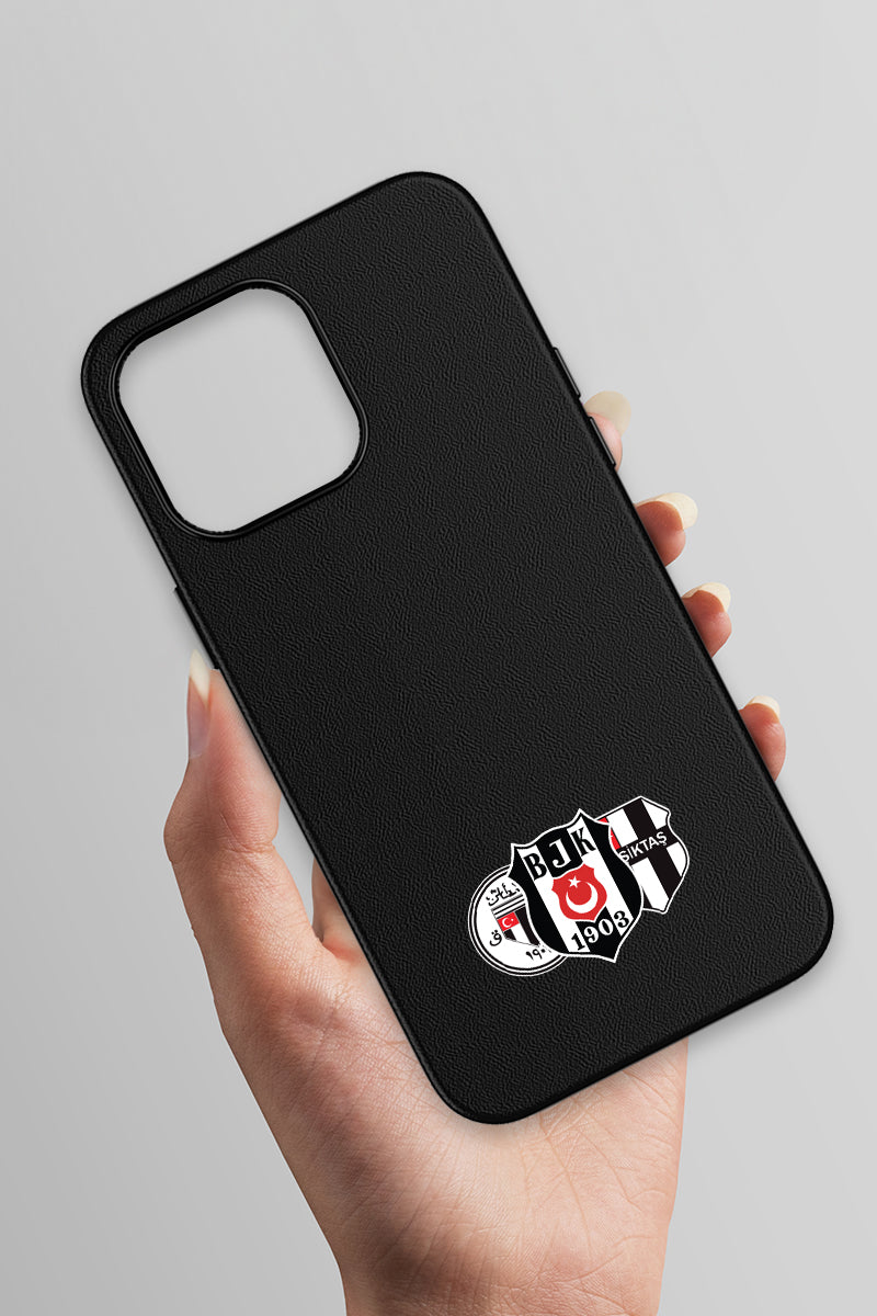 Beşiktaş Üç Arma Deri Magsafe Telefon Kılıfı