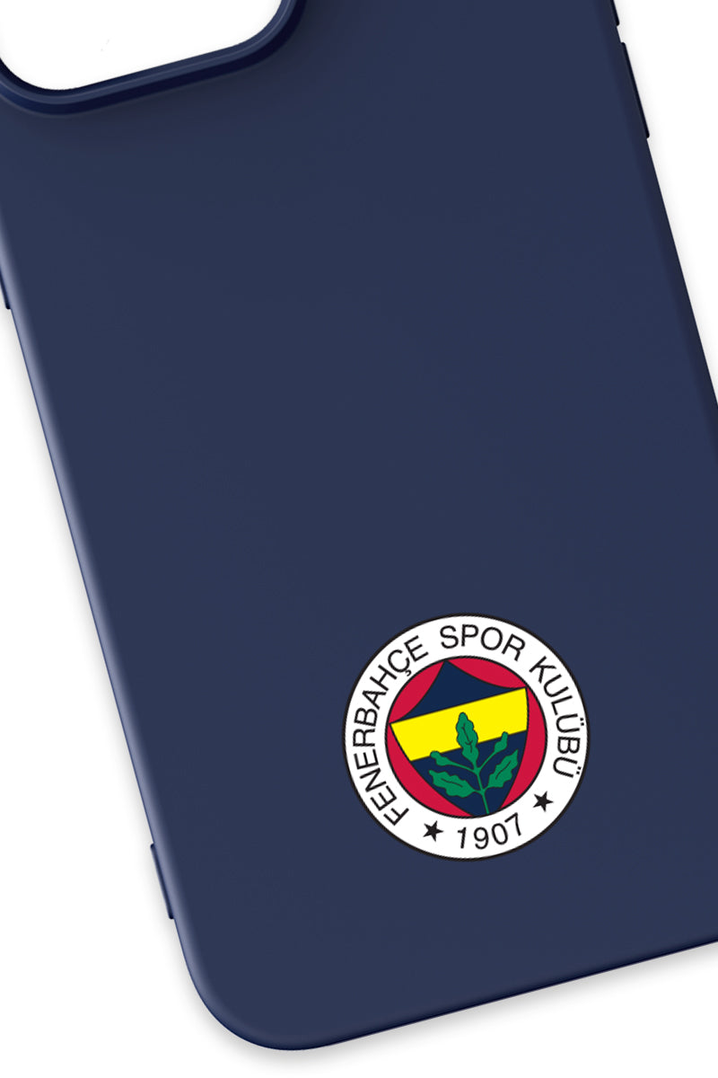 Fenerbahçe Arma Lacivert Silikon Telefon Kılıfı