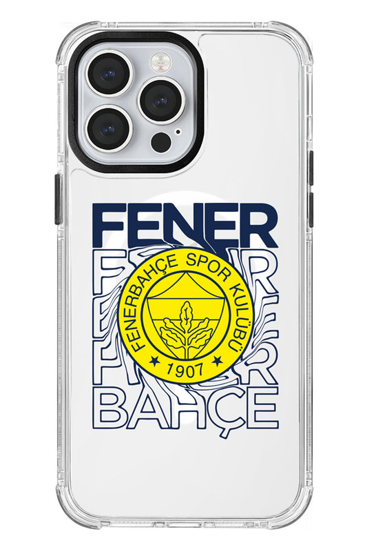 Fenerbahçe Dalgalı Arma MagSafe Telefon Kılıfı