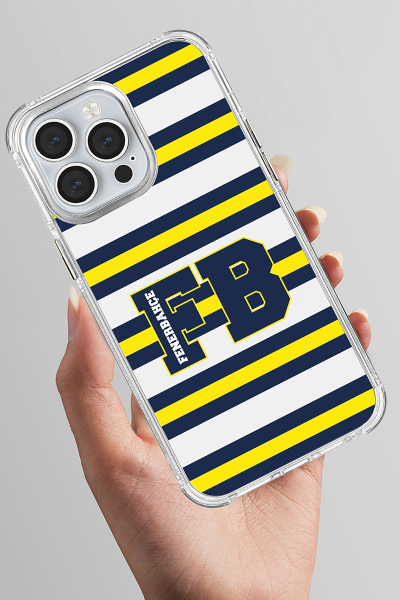 Fenerbahçe Kolej Çizgili Telefon Kılıfı