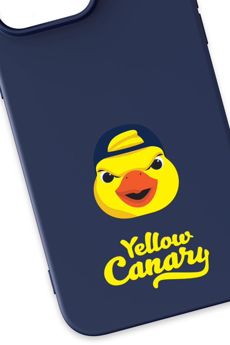 Fenerbahçe Yellow Canary Lacivert Silikon Telefon Kılıfı