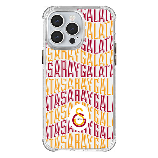 Galatasaray Bayrak Metin Şeffaf Telefon Kılıfı