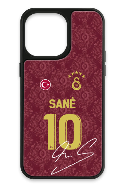 Galatasaray Leroy Sane 3. Forma İmzalı Cam Telefon Kılıfı