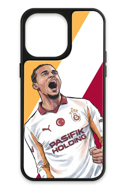 Galatasaray Leroy Sane Gol Sevinci Cam Telefon Kılıfı