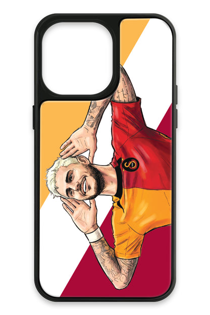 Galatasaray Mauro Icardi Gol Sevinci Cam Telefon Kılıfı