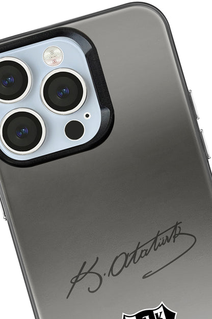 Beşiktaş ATA İmza Arma Premium Telefon Kılıfı