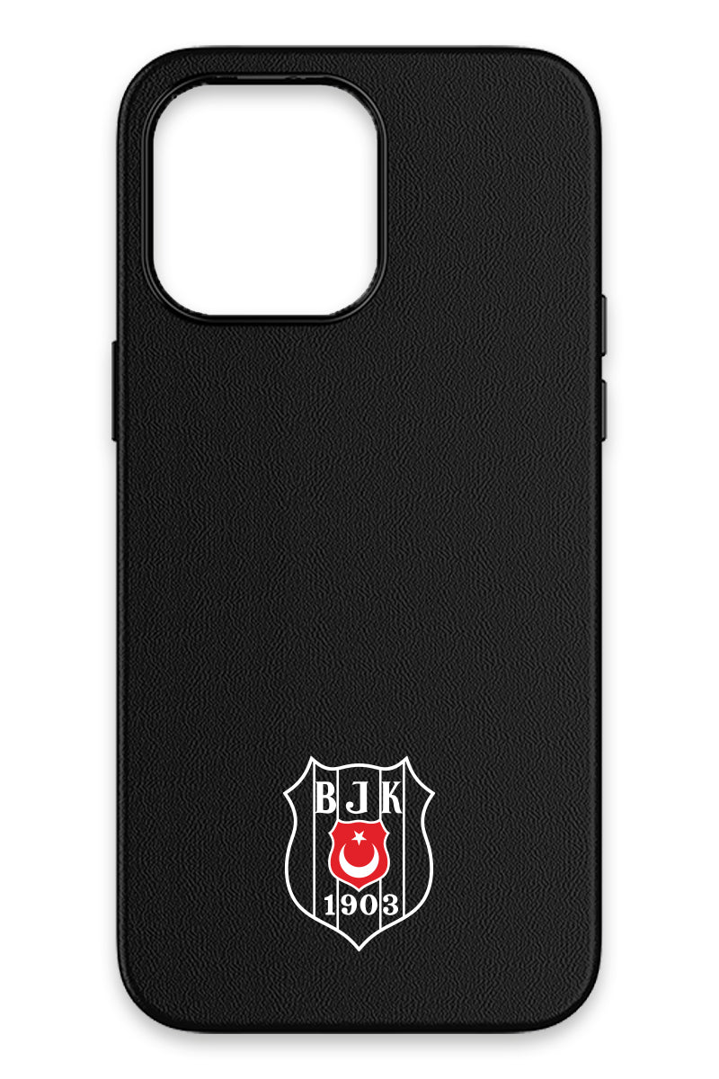 Beşiktaş Bayrak Arma Deri Magsafe Telefon Kılıfı