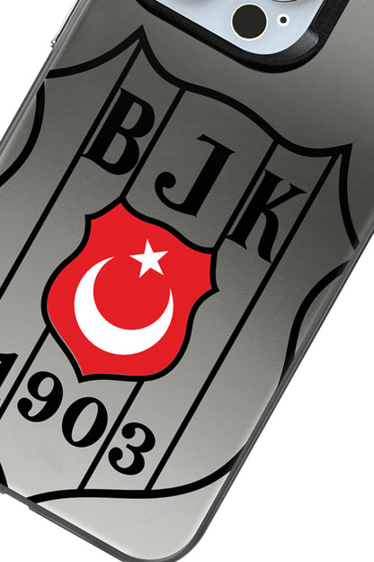 Beşiktaş Büyük Arma Bayrak Premium Telefon Kılıfı
