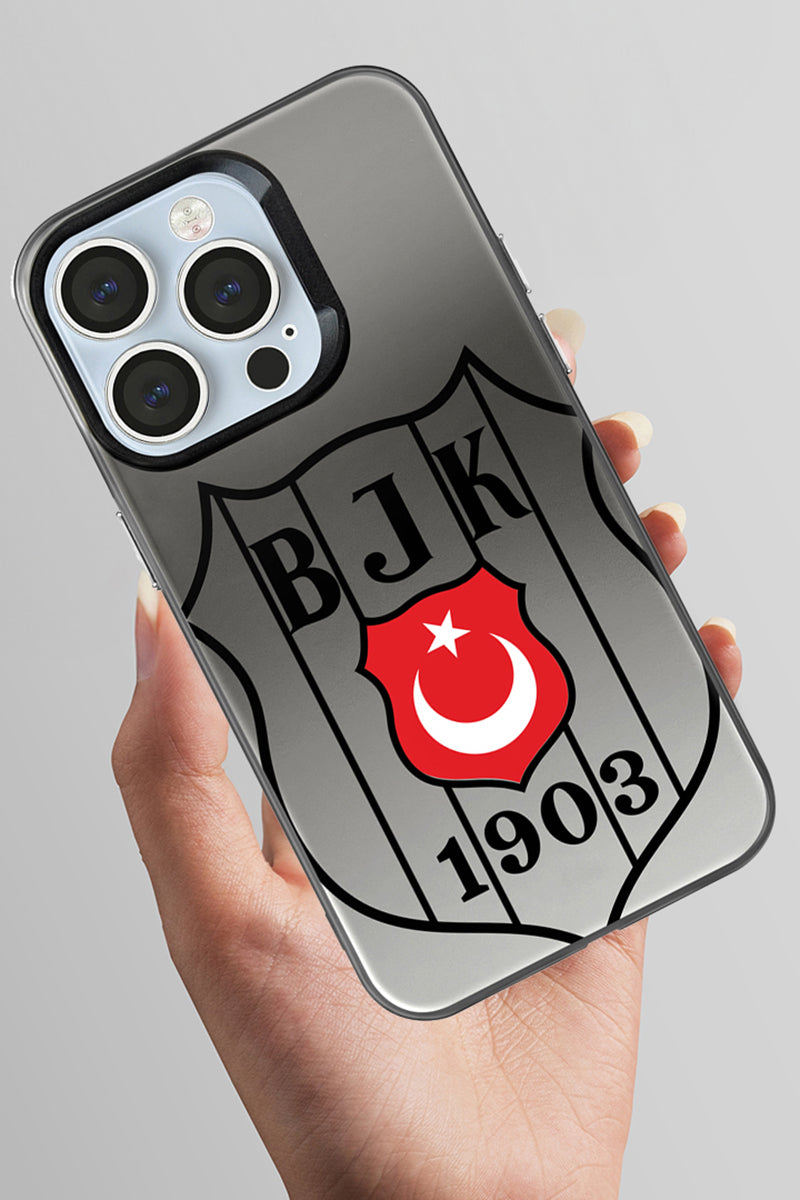 Beşiktaş Büyük Arma Bayrak Premium Telefon Kılıfı