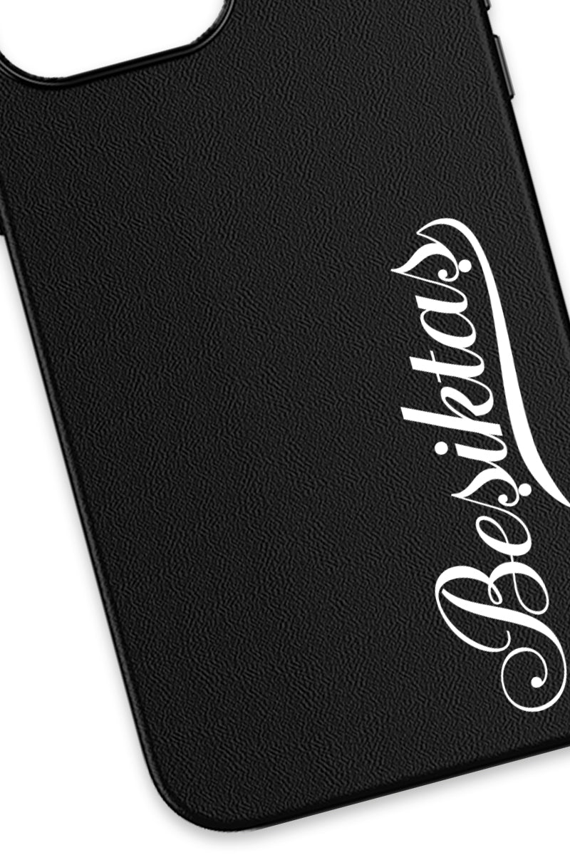 Beşiktaş El Yazı Deri Magsafe Telefon Kılıfı