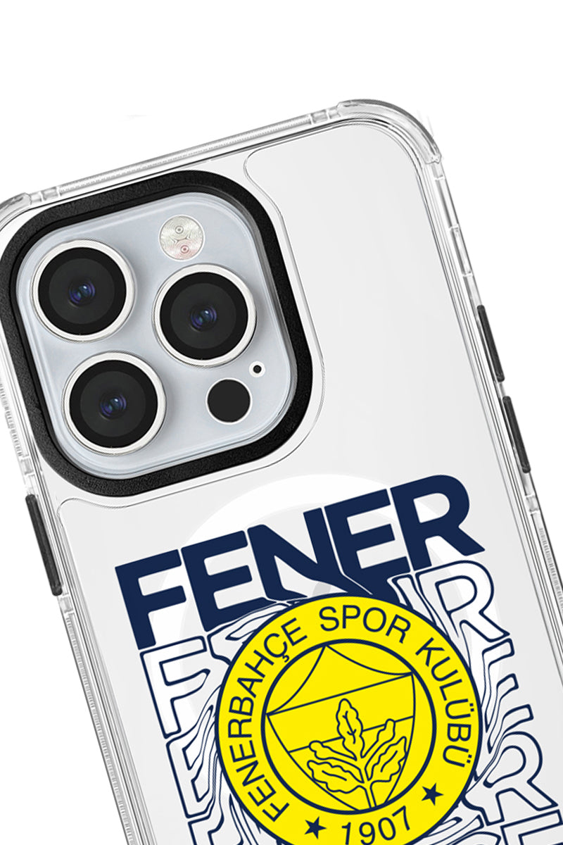 Fenerbahçe Dalgalı Arma MagSafe Telefon Kılıfı