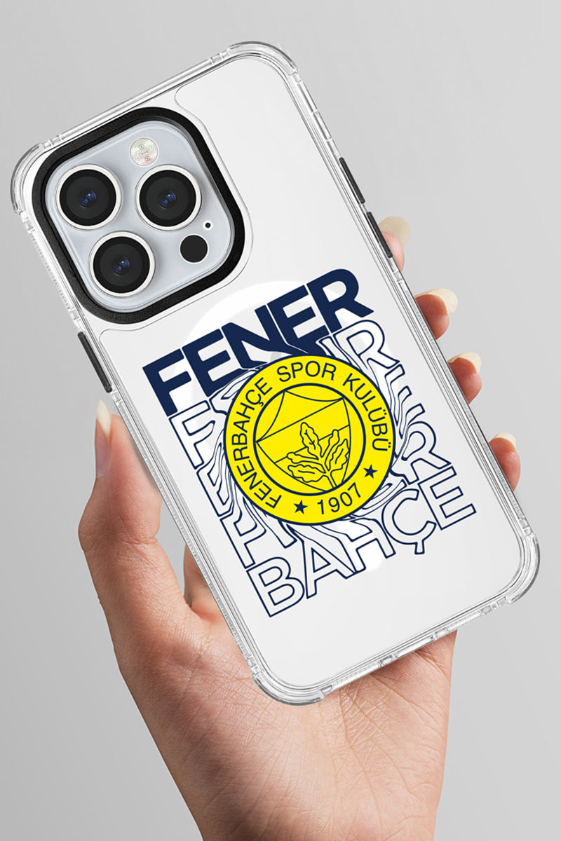 Fenerbahçe Dalgalı Arma MagSafe Telefon Kılıfı