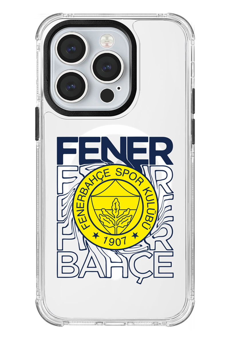 Fenerbahçe Dalgalı Arma MagSafe Telefon Kılıfı
