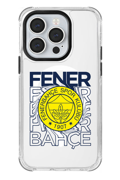 Fenerbahçe Dalgalı Arma MagSafe Telefon Kılıfı