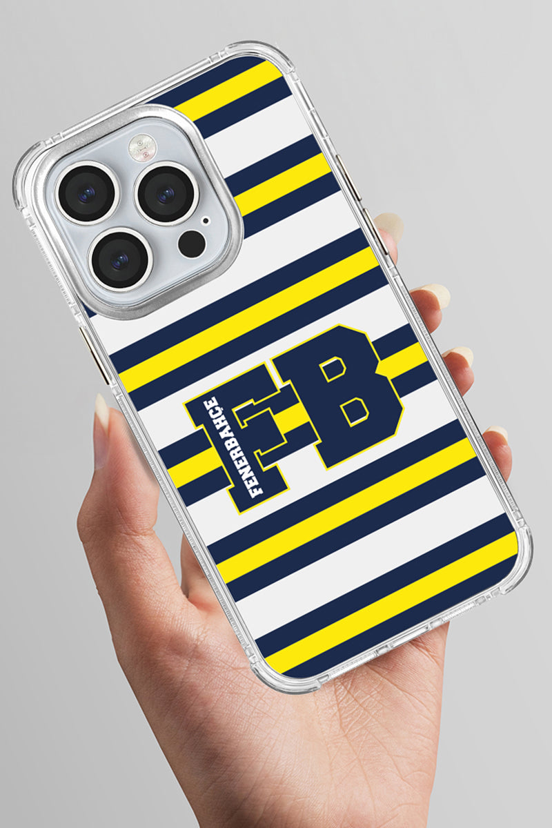 Fenerbahçe Kolej Çizgili Telefon Kılıfı